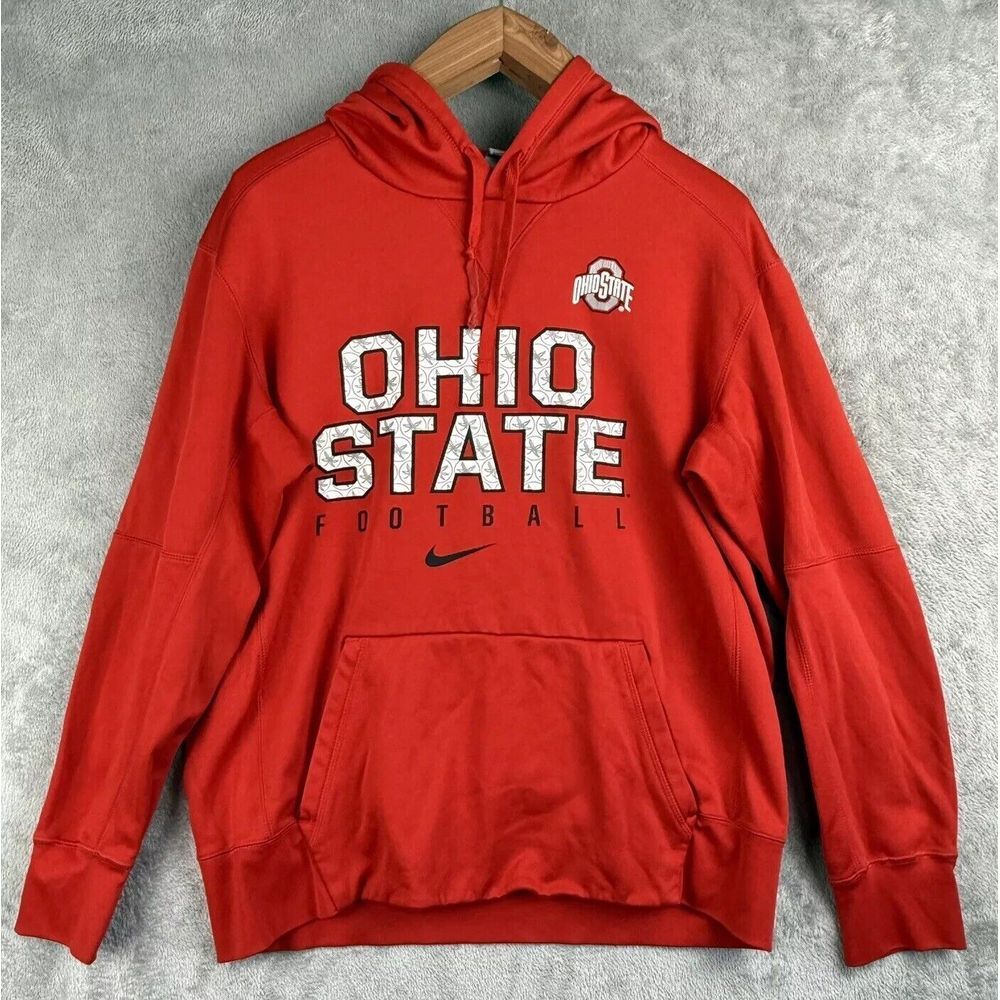 Ohio State Sweatshirt Womens L Nike National Champions Floral Letters Football